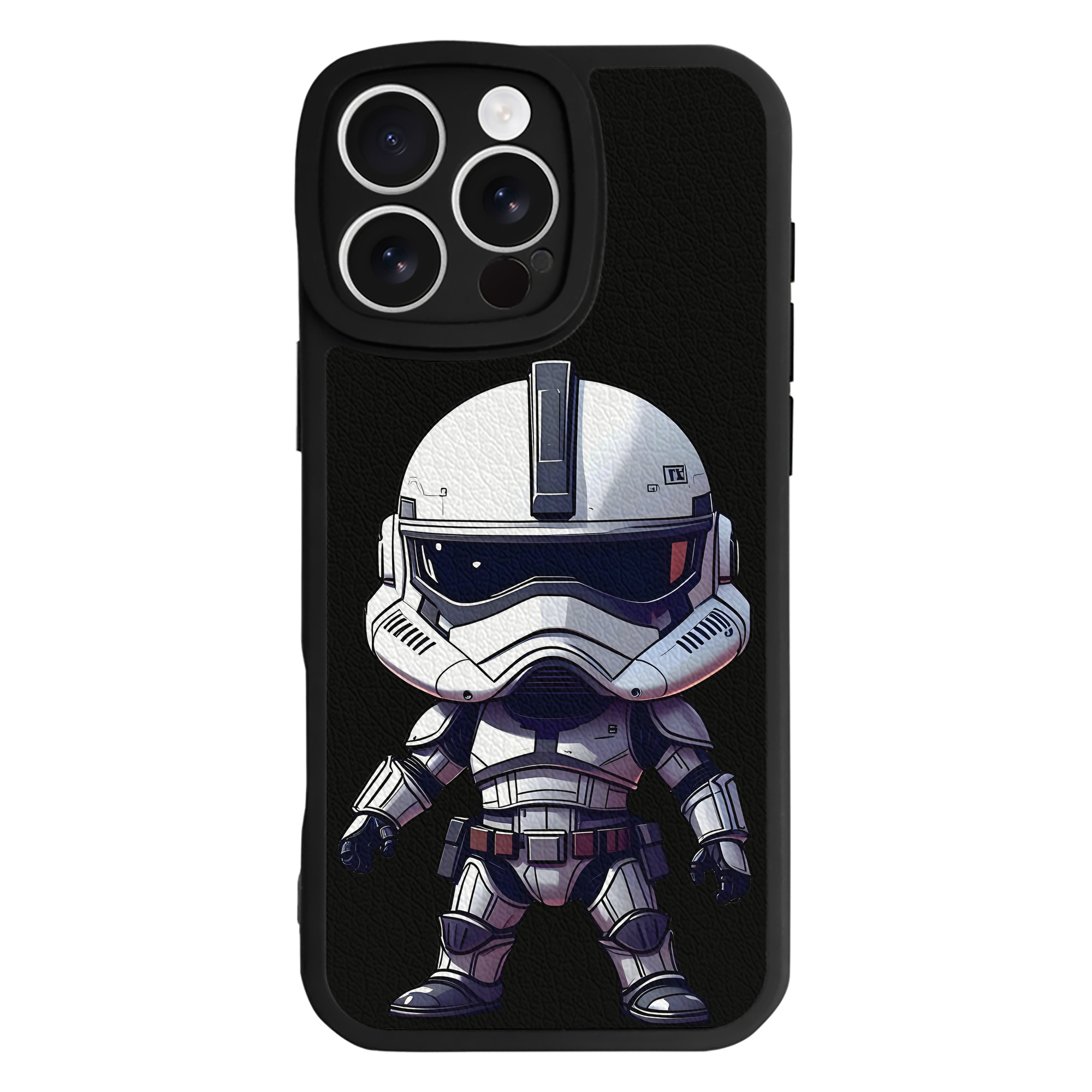 （画像用） スター・ウォーズ Star Wars 【iPhone 16シリーズ対応】シリコンスマホケース（レザー調） 材質：シリコン